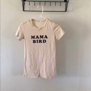 mama bird fitted t